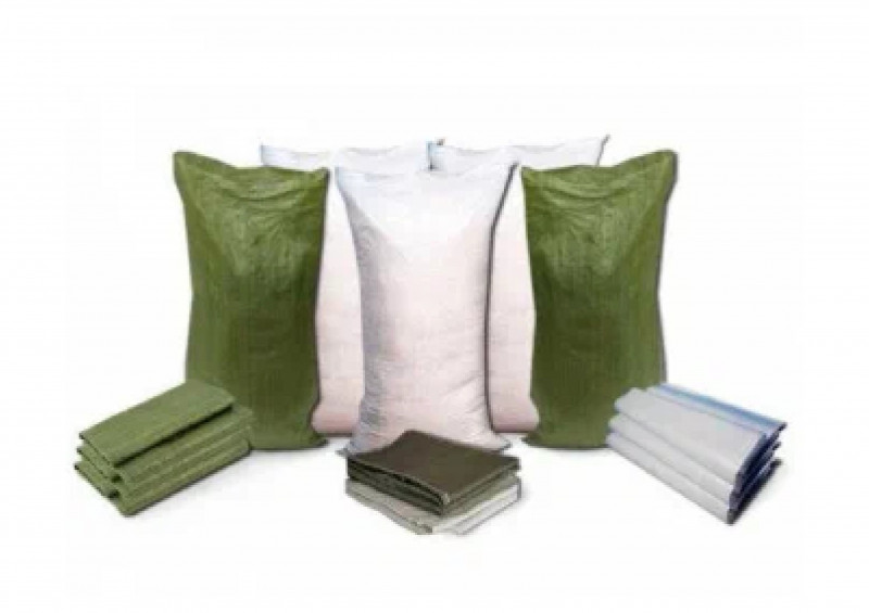 Мешок п/п строительный зеленый 50кг 55х95см