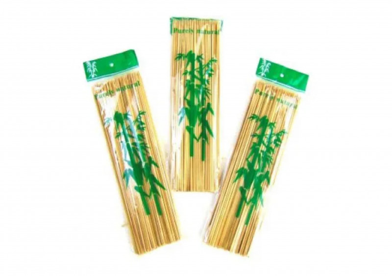 Шампур шпажка бамбуковый 25см/100шт