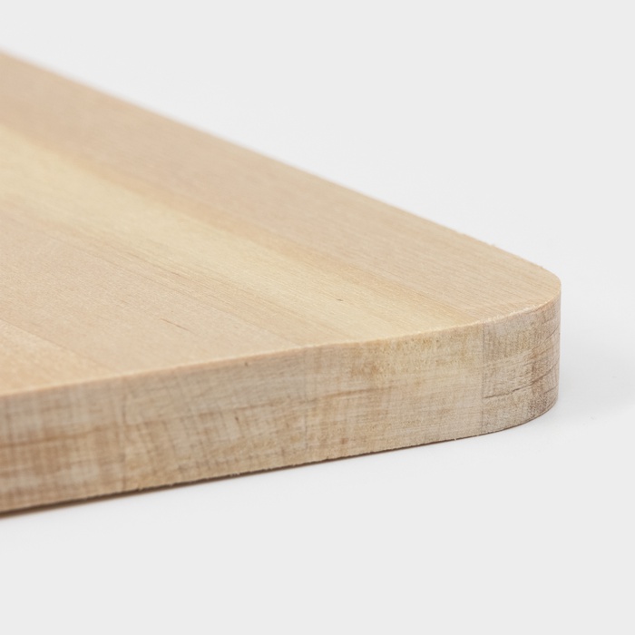 Разделочная доска 40х20х1,2см с ручкой береза