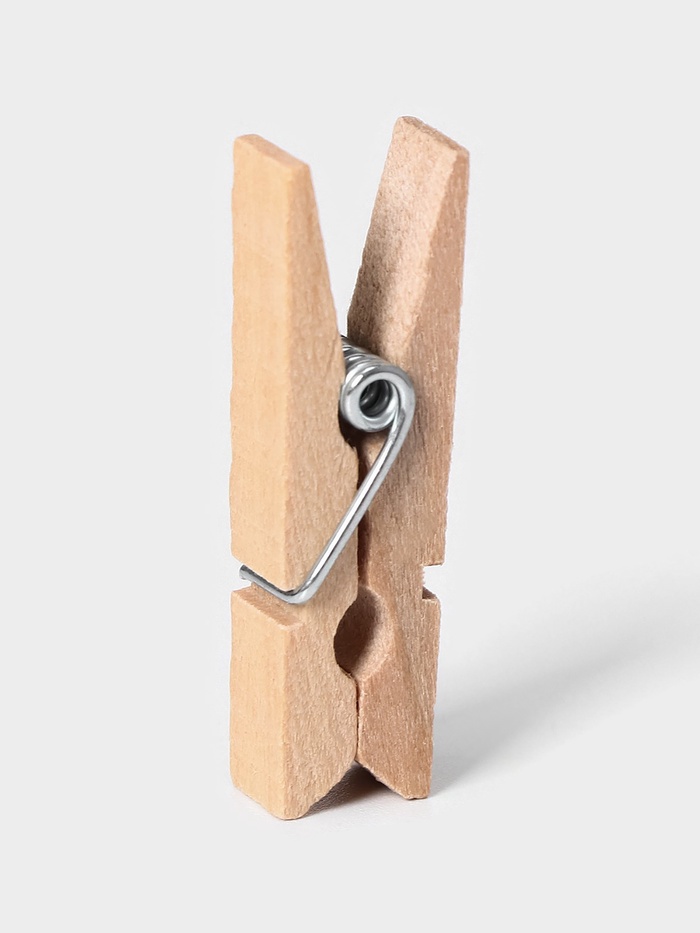 Прищепки деревянные 3,5см, 30шт "Мини"