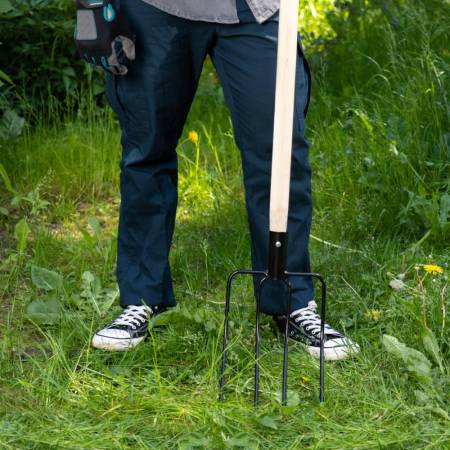 Вилы 4-х рогие садово-огородные кованные Россия