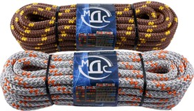 Канат ПП плетеный 16пряд 12мм 10м МДС