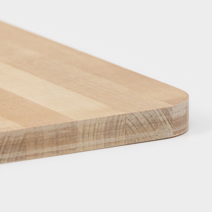 Разделочная доска 35х22х1,2см с ручкой береза