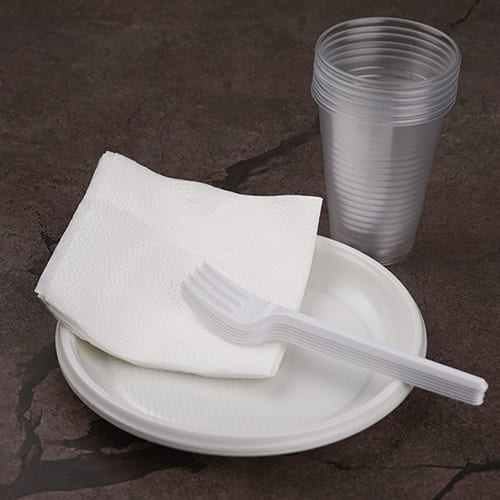 Набор одноразовой посуды Пикник на 6 персон