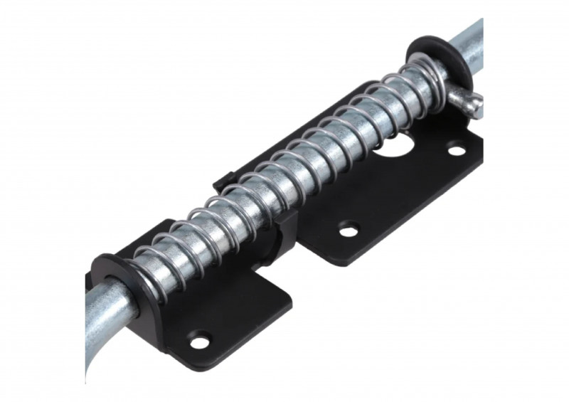 Засов гаражный с пружиной ЗД-20 ЗСП-300мм