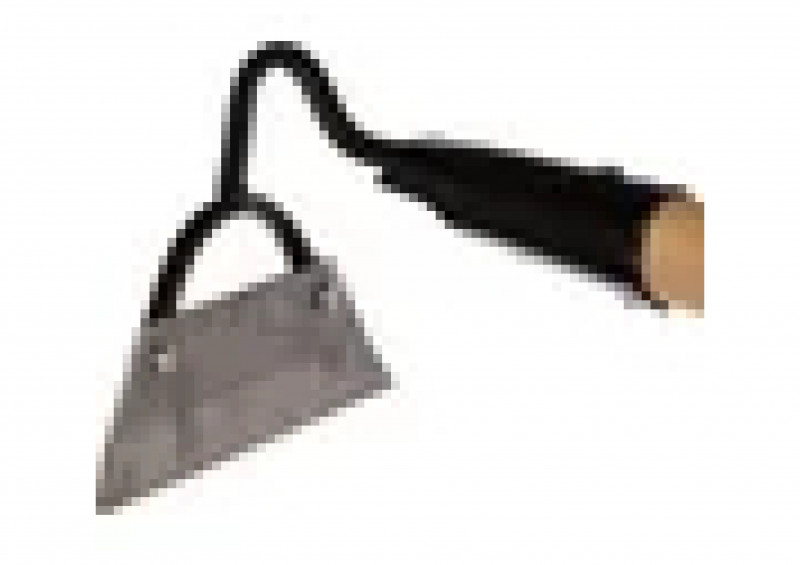 Тяпка с черенком 12см нерж.сталь 1045-Ч