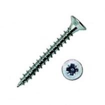 Саморез универсальный белый цинк 2,5х16