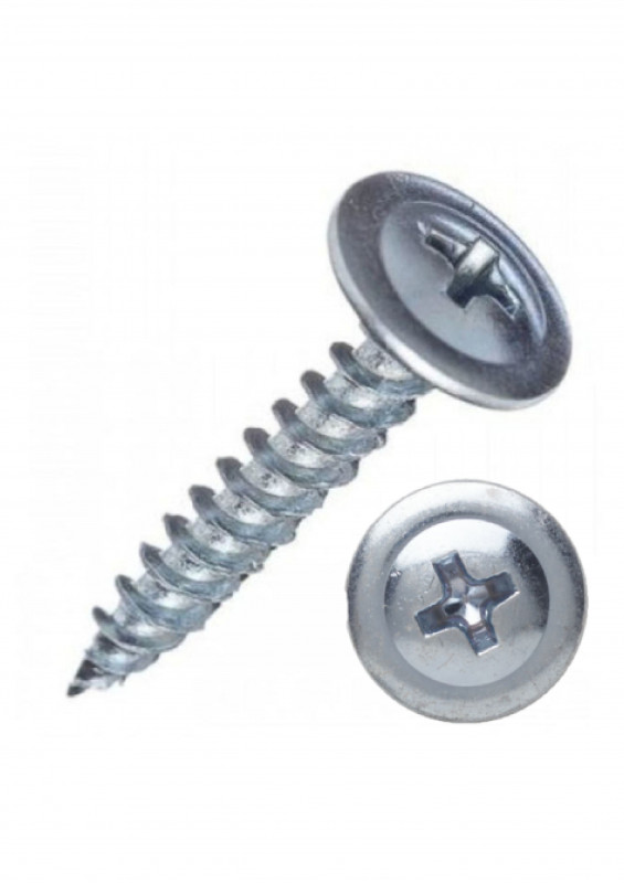 Саморез с пресс-шайбой острый 4,2х13