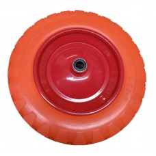 Колесо D20 полиуретан 350мм сим.ступица PU3.5-8D20сим